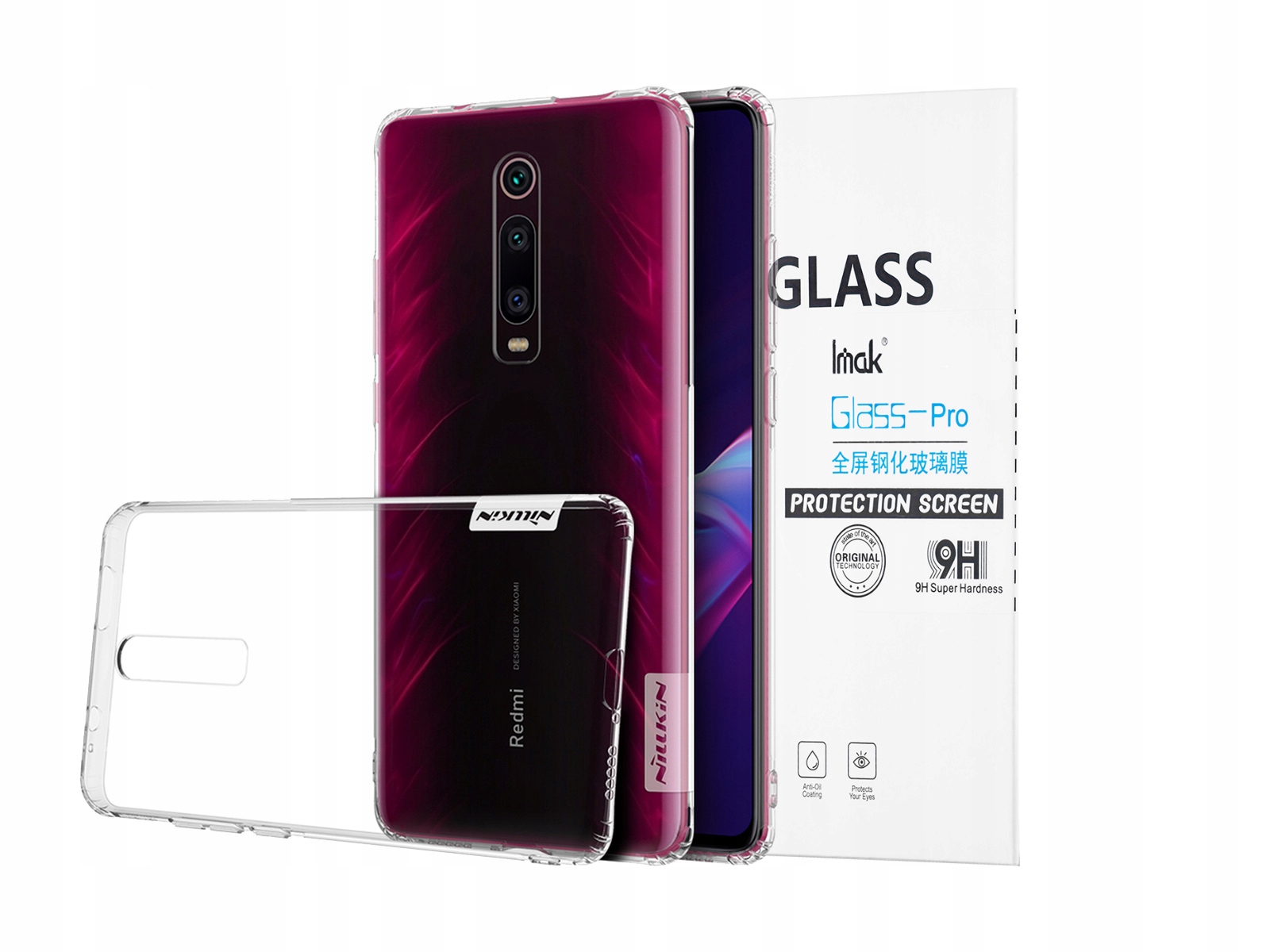 

Nillkin Tpu Etui Do Xiaomi MI 9T/9T Pro+szkło Imak