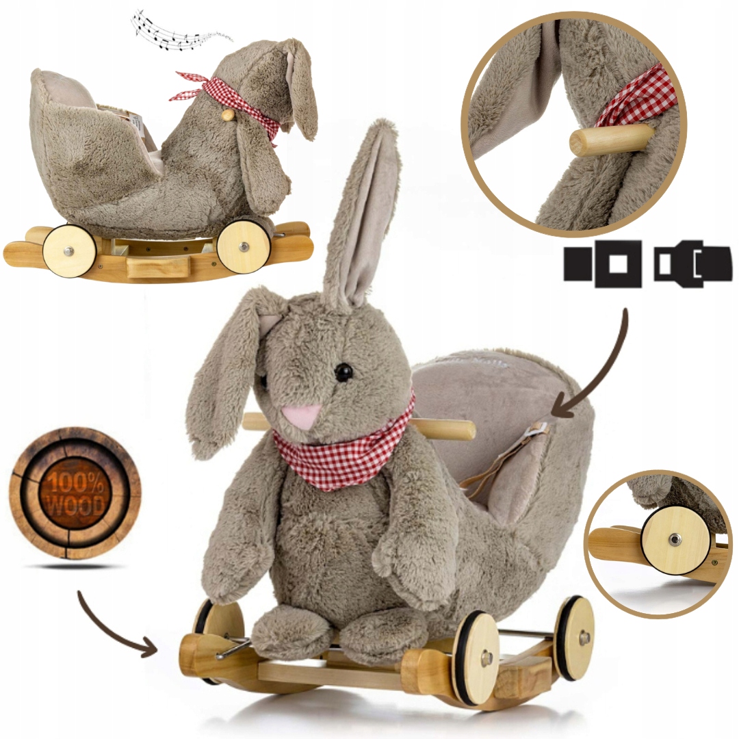 

Bujak na biegunach Królik Polly Plus Milly Mally