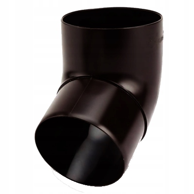 Galeco PVC Brąz ciemny 8019 Kolano 67° 100