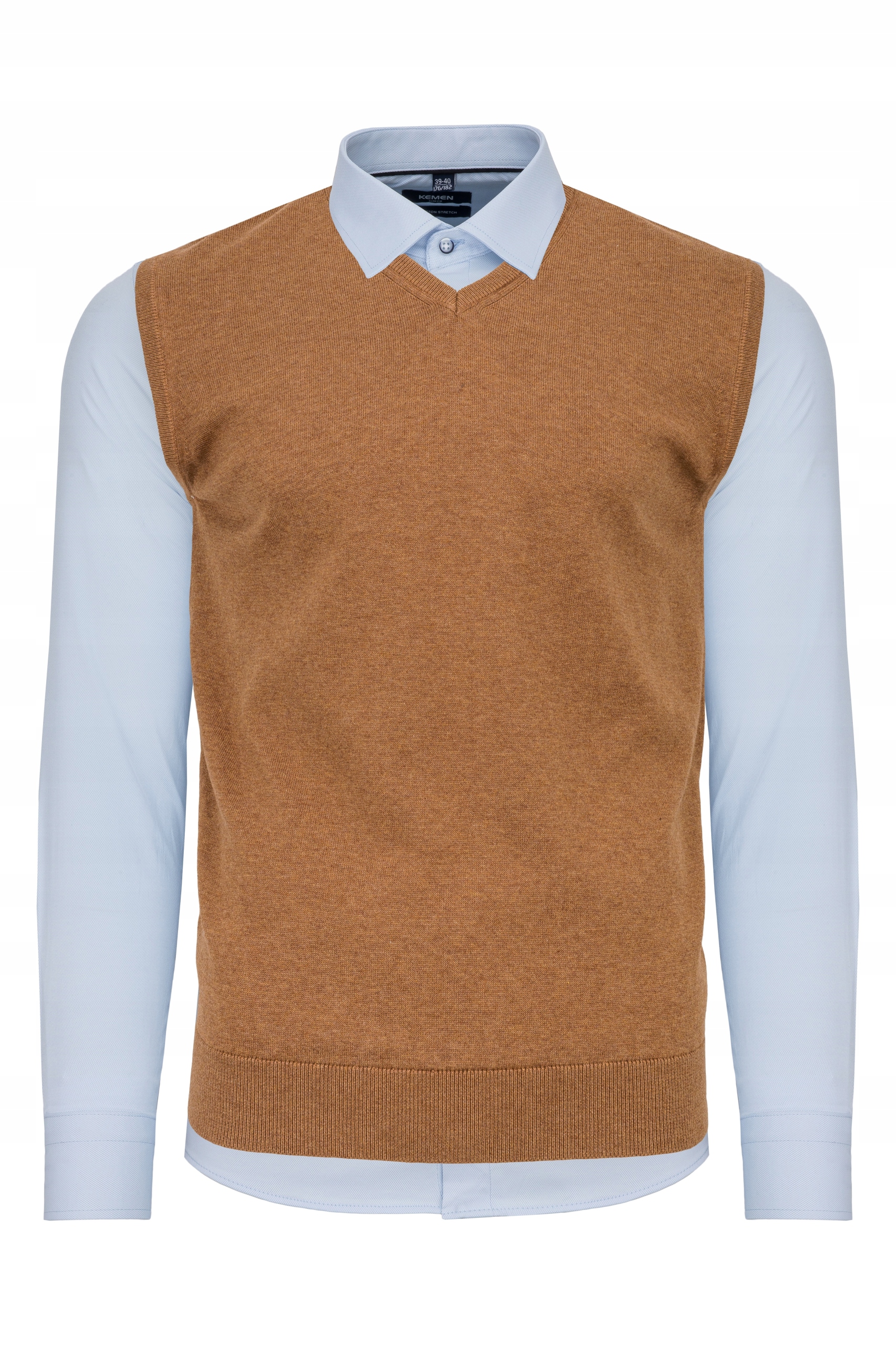 béžová vesta bez rukávů bavlna 100% M&M vel M