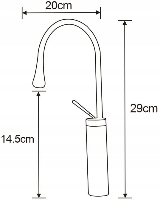 MEXEN DORADO BASIN MIXER HIGH CHROME Typ faucetu Umývadlové batérie