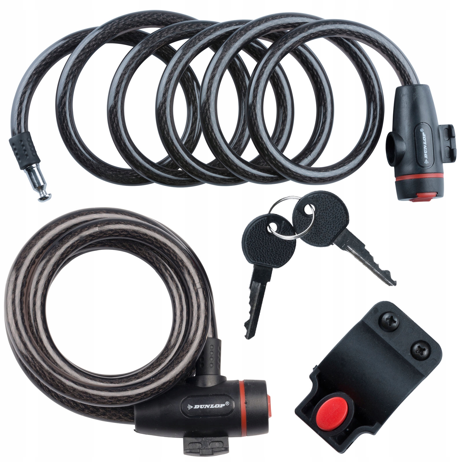 

Dunlop Zapięcie Rowerowe Blokada Linka 2 Kluczyki