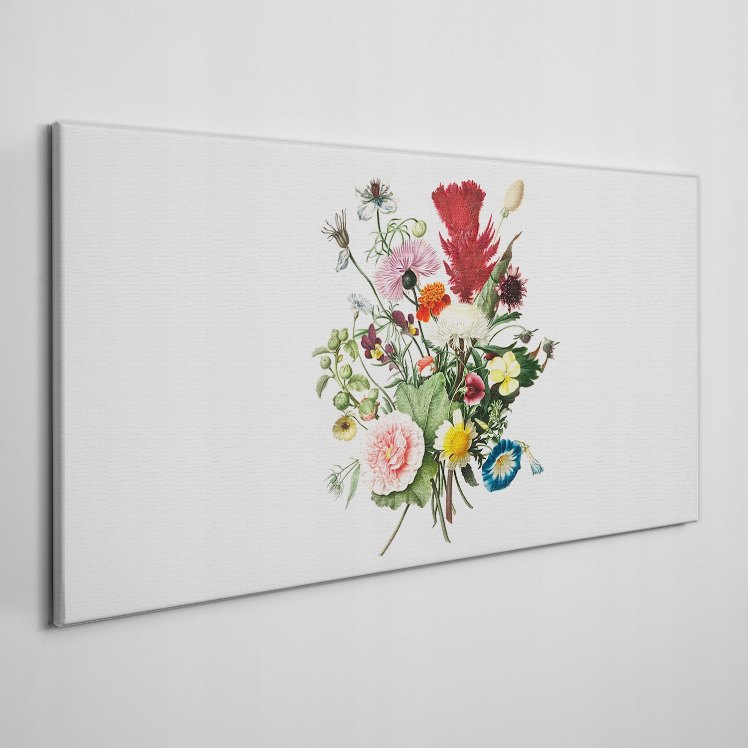 

Obraz ścienny na płótnie Kwiaty rośliny 140x70 cm