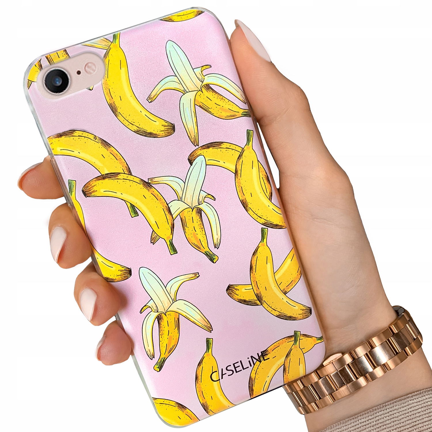 

Etui do Iphone Se 2020 case guma wzory + Szkło