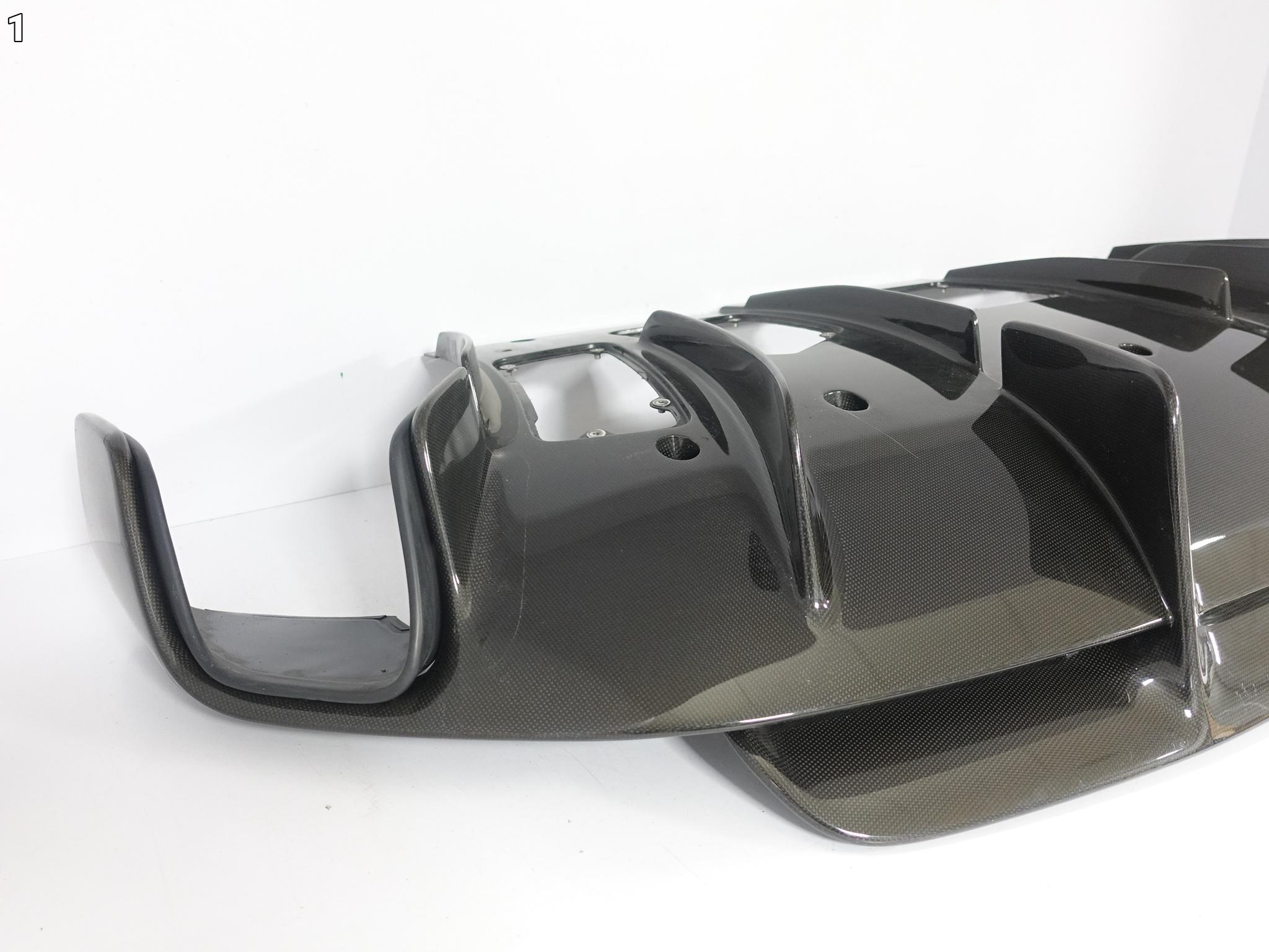 FERRARI 812 COMPETIZIONE F152MVS SPOILER diffuser CARBON W bumper rear part
