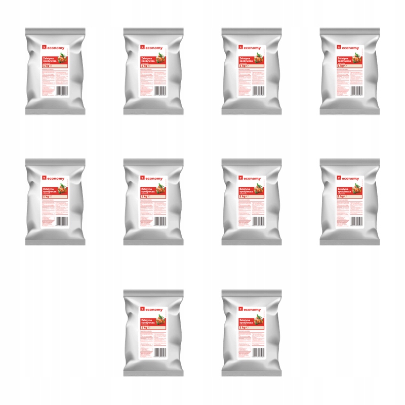 Tge Żelatyna spożywcza 1kg X10