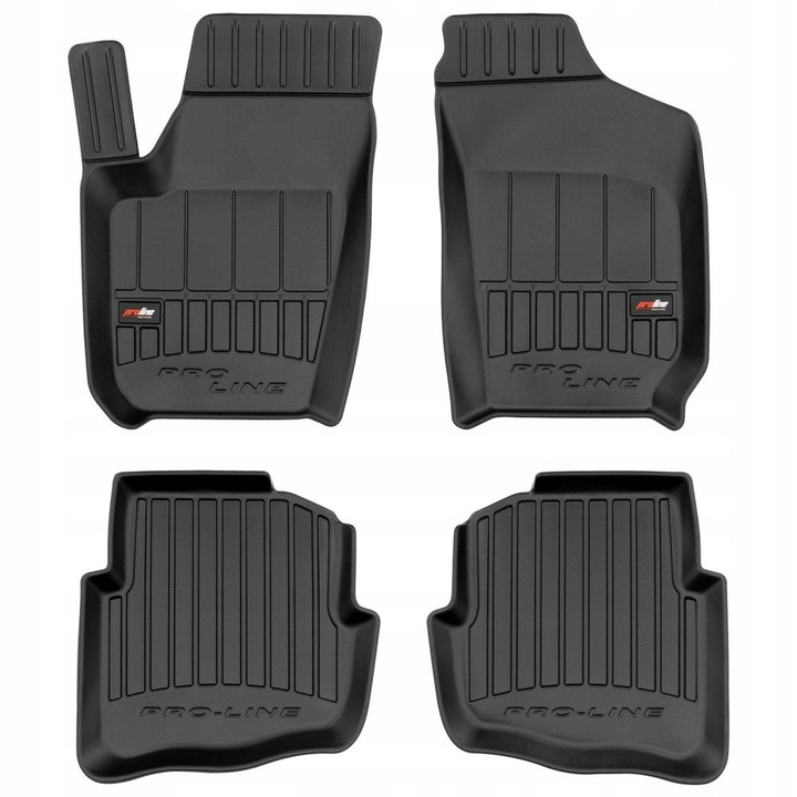 

Dywaniki Gumowe Vw Polo 4 IV 2002-2008 Korytka