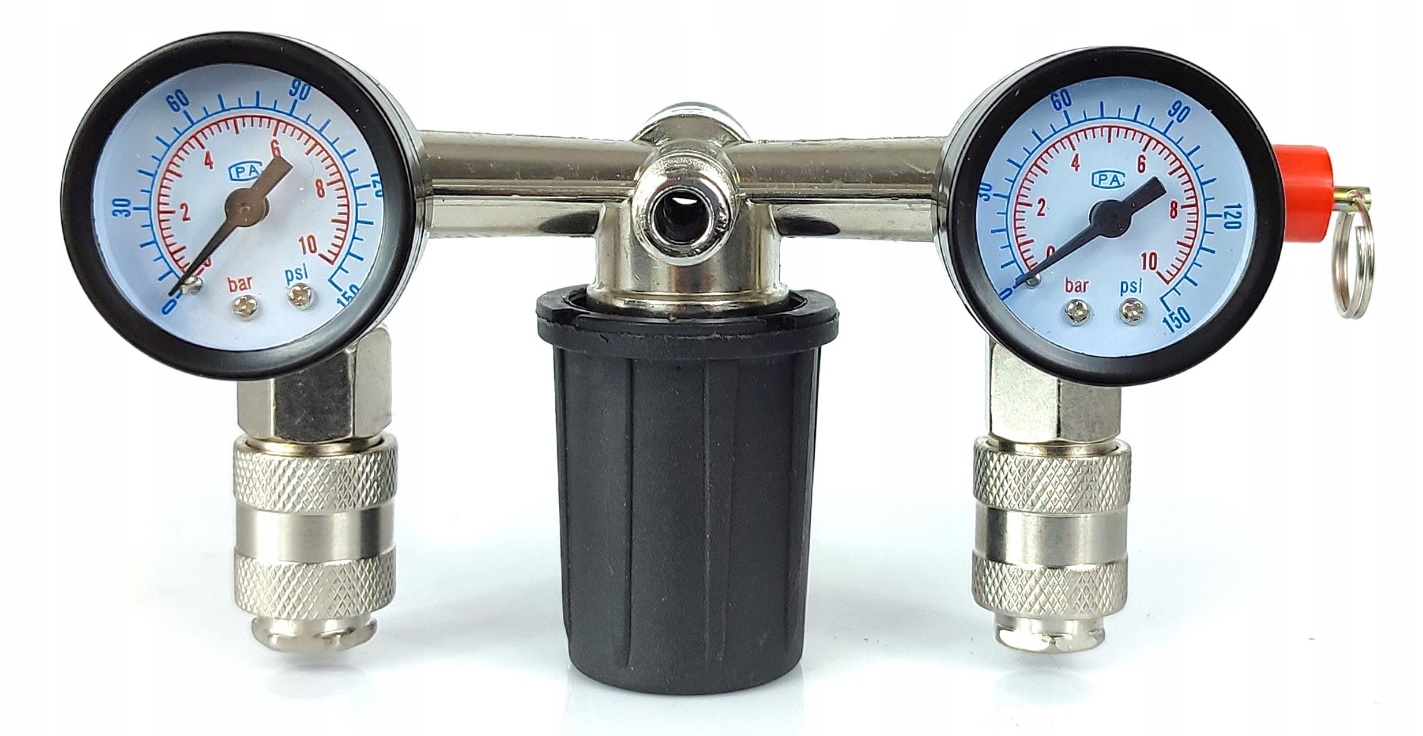 TRÓJNIK ROZDZIELACZ CIŚNIENIOWY DO KOMPRESORA 230V ZEGARY PRESOSTAT EAN (GTIN) 5905475660863