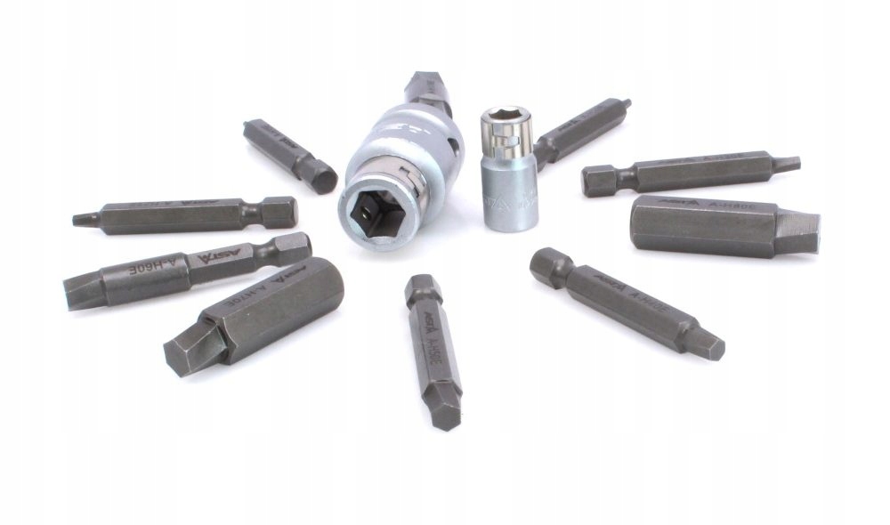 BITY HEX IMBUS DO WYKRĘCANIA USZKODZONYCH ŚRUB Marka Asta