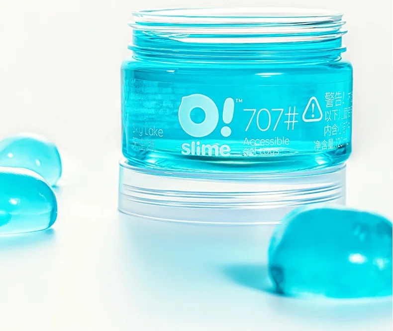 120ml Large Capacity Basic Crystal Mud Children's Toy Colored Slime Creativ Minimalny wiek dziecka 4