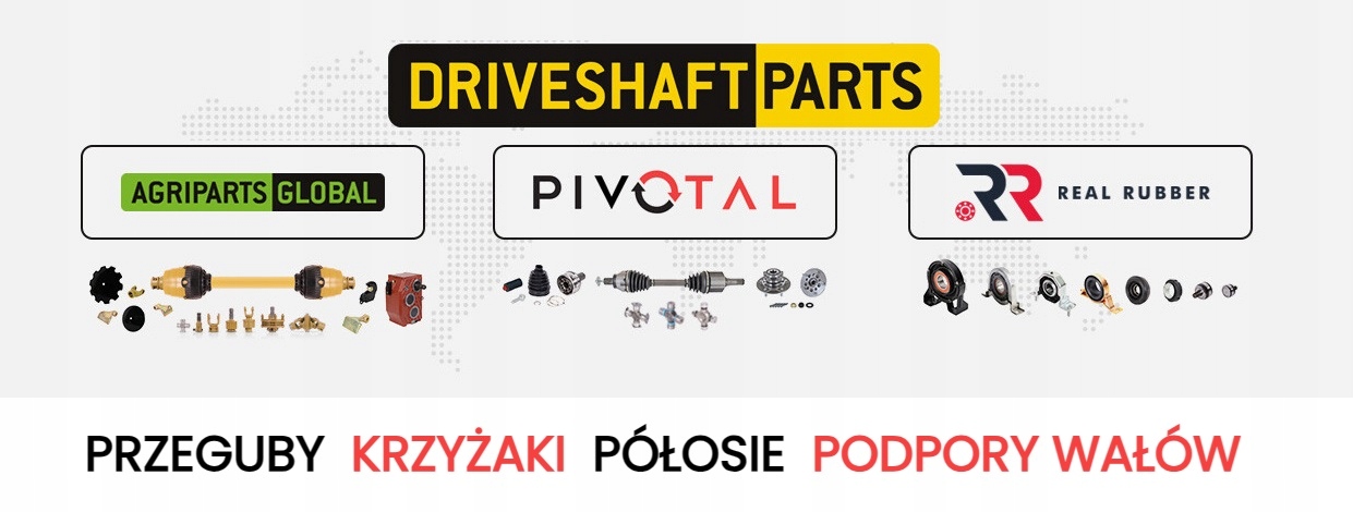 Wał napędowy, tłumik drgań Manitou Spicer l=284mm, MT, MLT, OE 397152KR Numery katalogowe zamienników OE: 224734 GKN: 397151KR