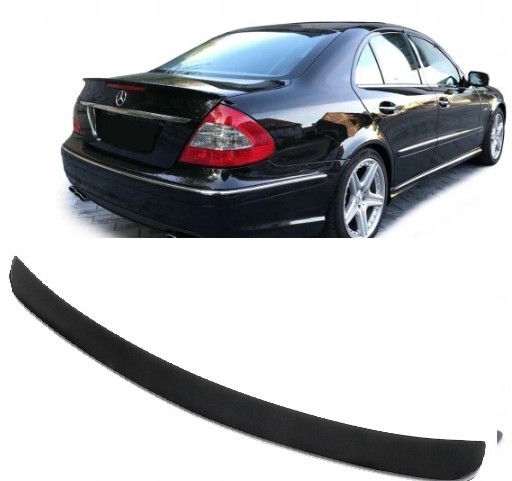 MM-MB212561BF - Спойлер Элерон Mercedes E-Class W211 черный глянец