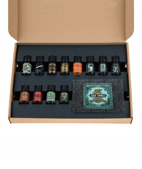 Pan Drwal Zestaw 12 Olejków do brody 12x10ml pomysł dla brodacza