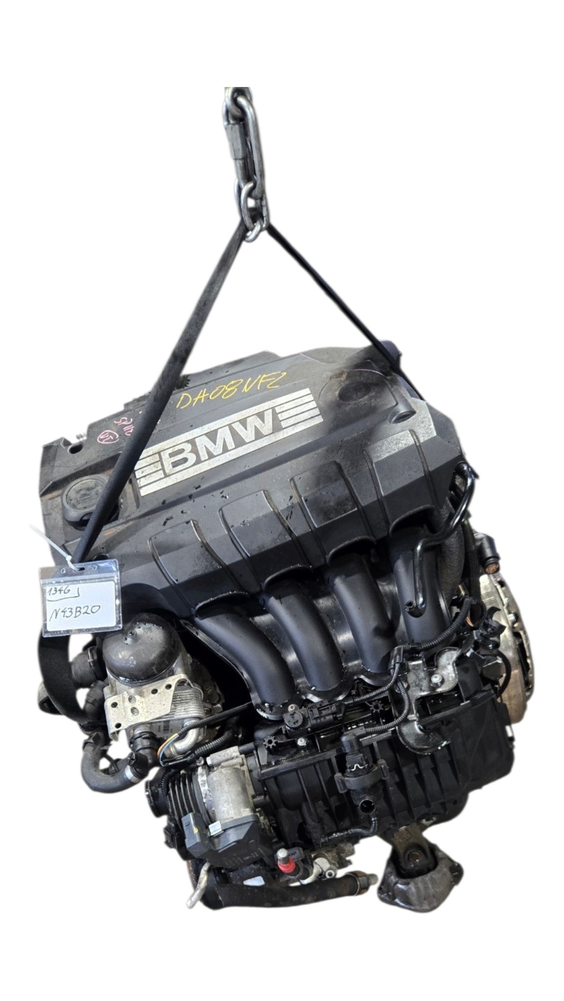 BMW 1 3 engine N43B20A 2.0 petrol complete Film 2008r