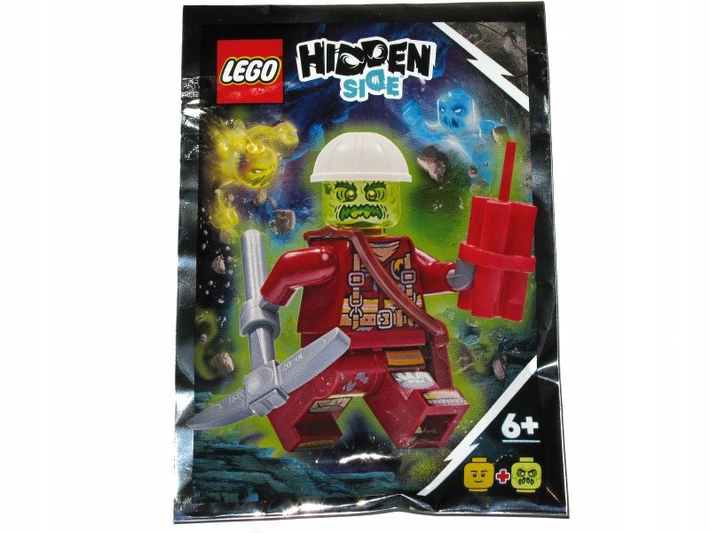 

Lego Hidden Side figurka Pete Peterson Robotnik