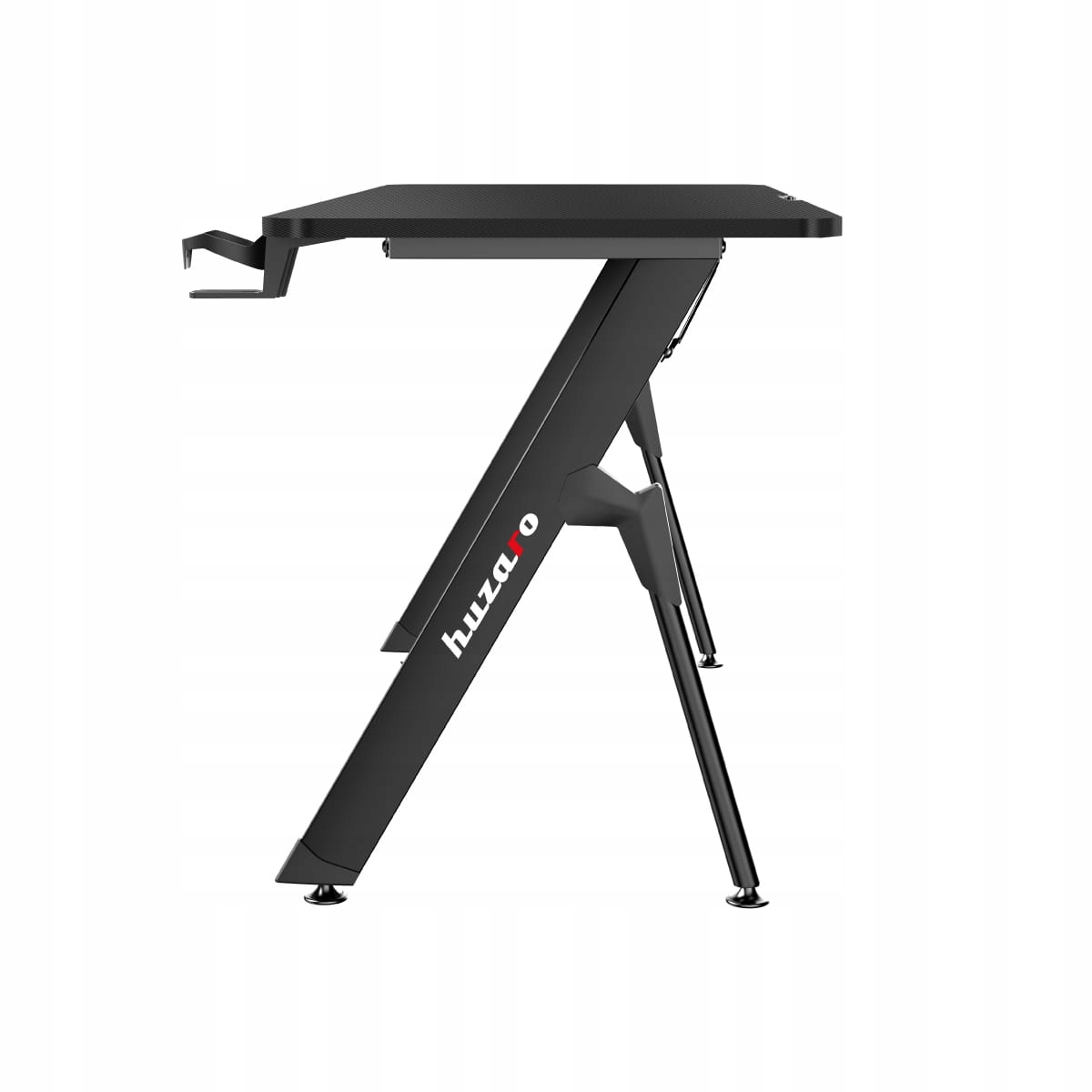 BIURKO GAMINGOWE STOLIK KOMPUTEROWY DLA GRACZA HERO REGULACJA CARBON HUZARO Wysokość mebla 73 cm