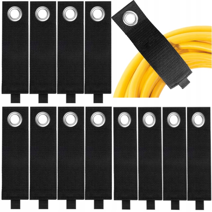 

Organizer Kabli Wieszak Uchwyt Mocny Zapięcie 12PC