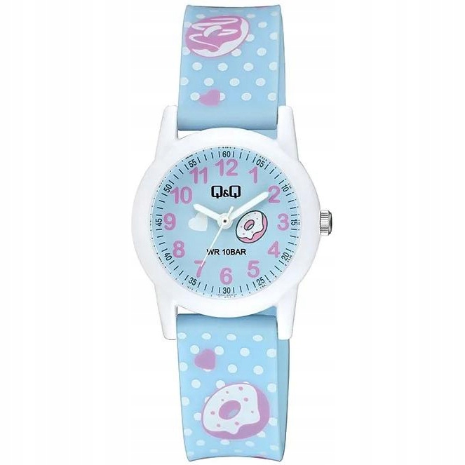Dětské hodinky Qq V22A-002V modrý řemínek