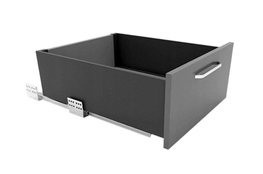 Szuflada SEVROLLBOX SLIM H=199mm L=450mm SZARY