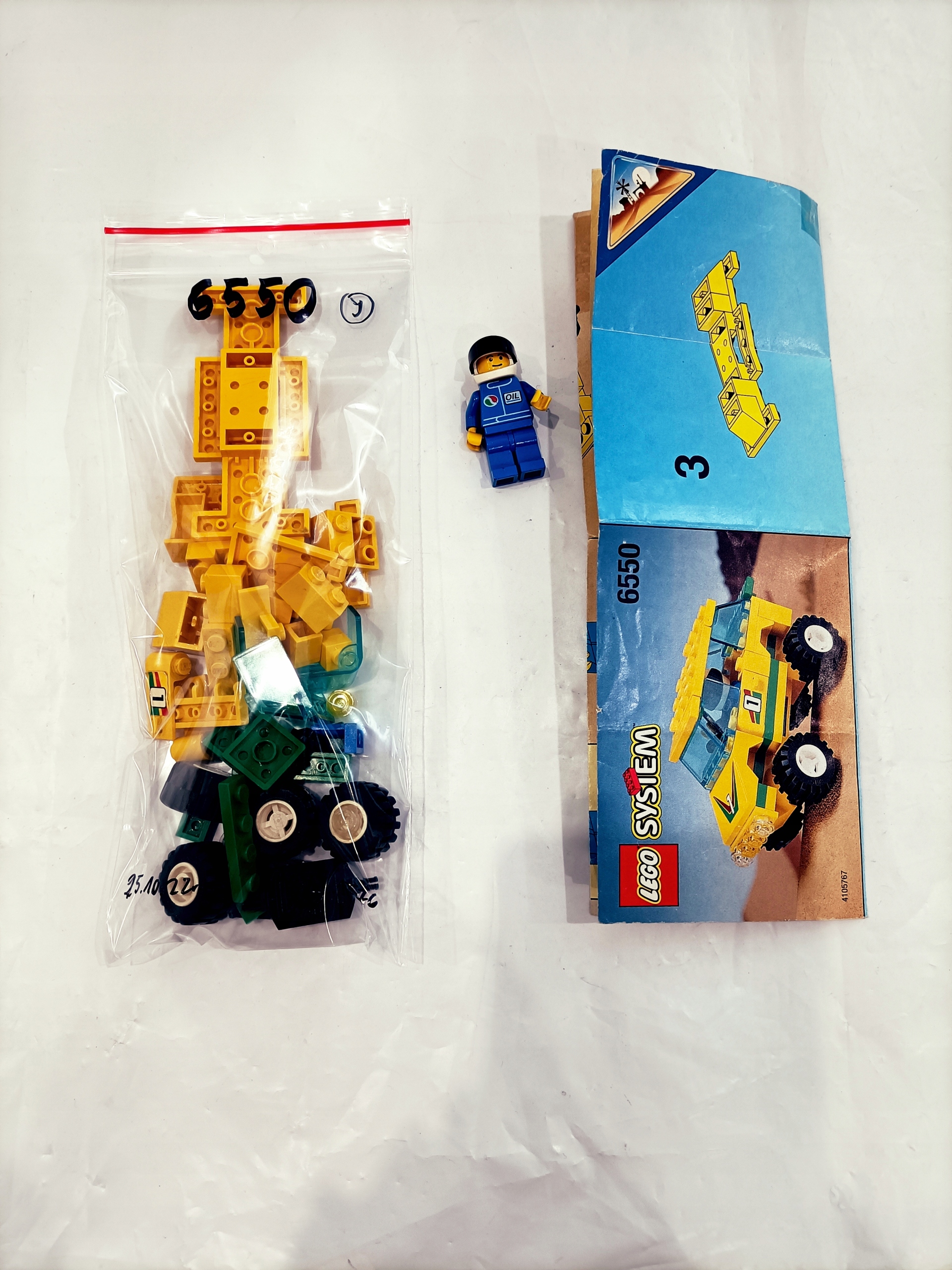 Lego 6550 City Rajdowa Furgonetka Używan Marka LEGO