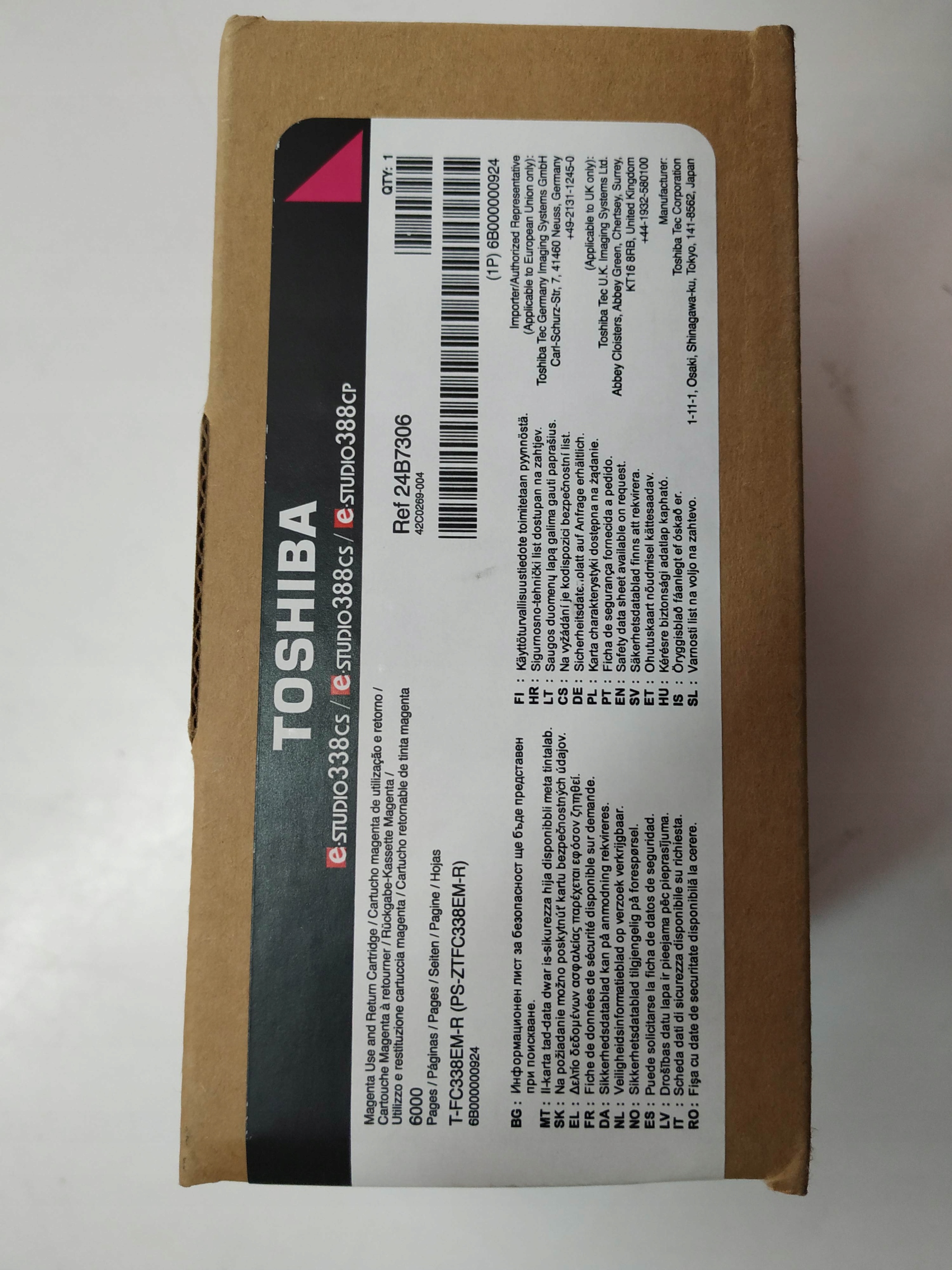 Toner Toshiba T-FC338EMR červený Originál Príležitosť