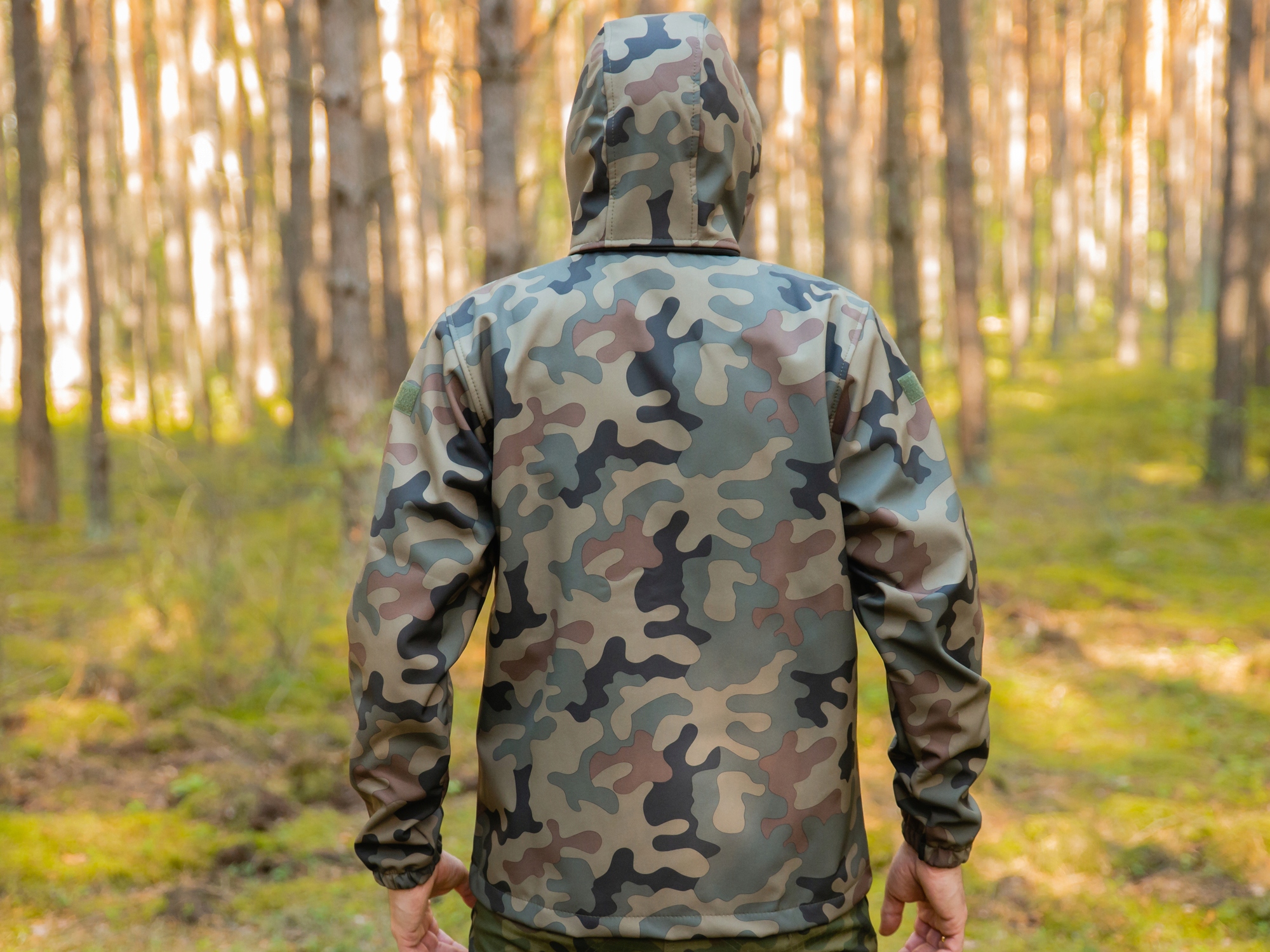 Kurtka SOFTSHELL Moro WODOODPORNA z kapturem r. S Rodzaj softshell