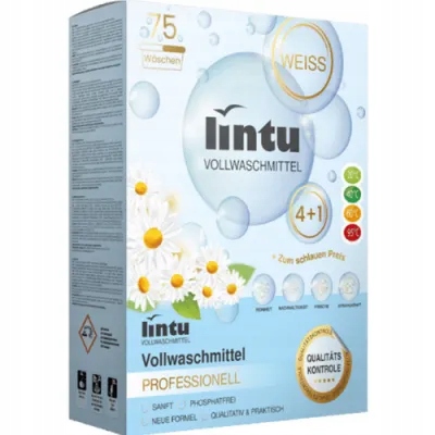 Levně Lintu prášek na bílé prádlo 4,2 kg