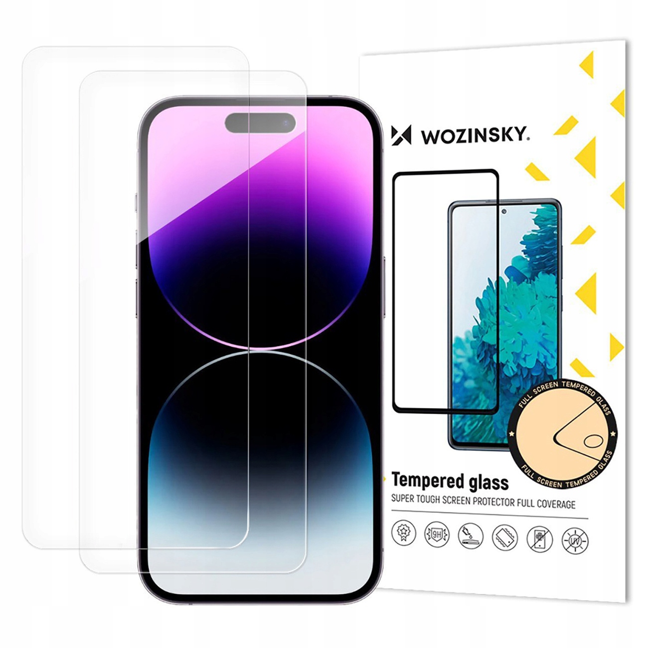 Zestaw 2 szkieł hartowanych Wozinsky Tempered Glass na iPhone 17 Pro Max