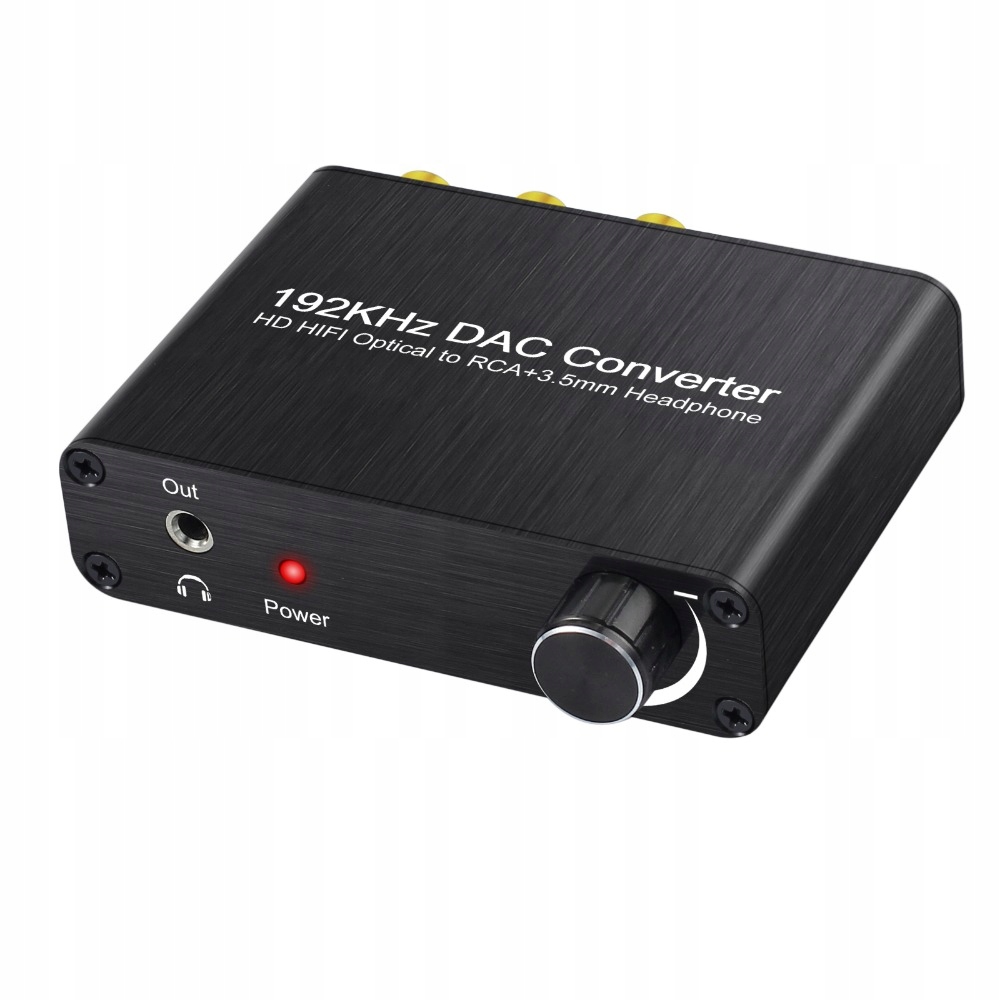 Konwerter do nc+ AC3 DTS Toslink +wzm. słuchawkowy