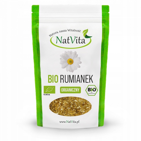 

Rumianek Bio koszyczek otarty 80g NatVita