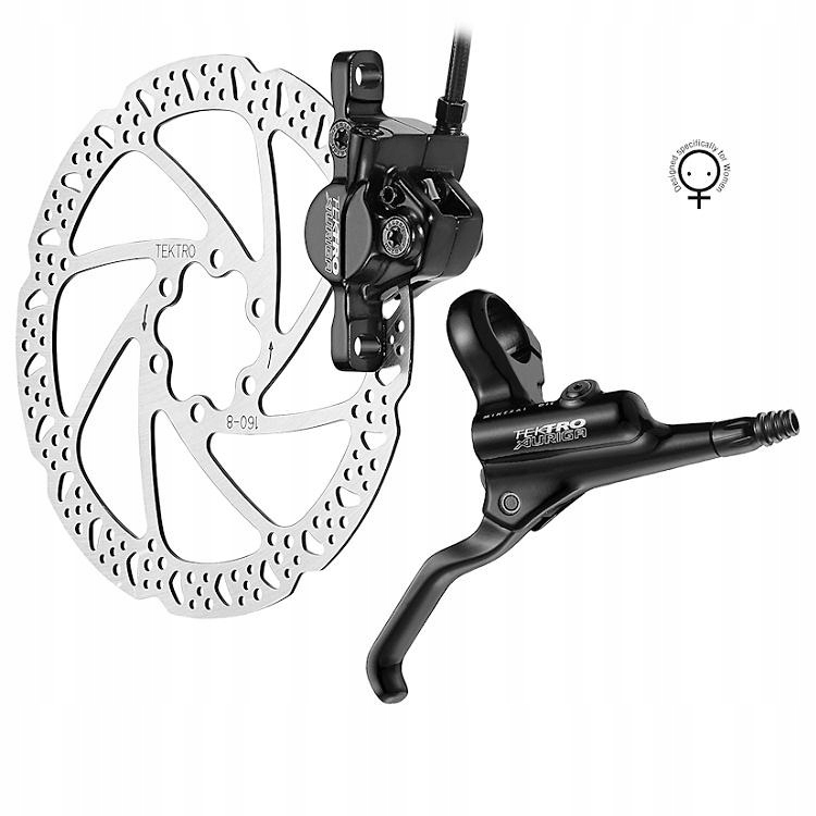 Hamulec tarczowy hydrauliczny Tektro Auriga Przód 90 cm