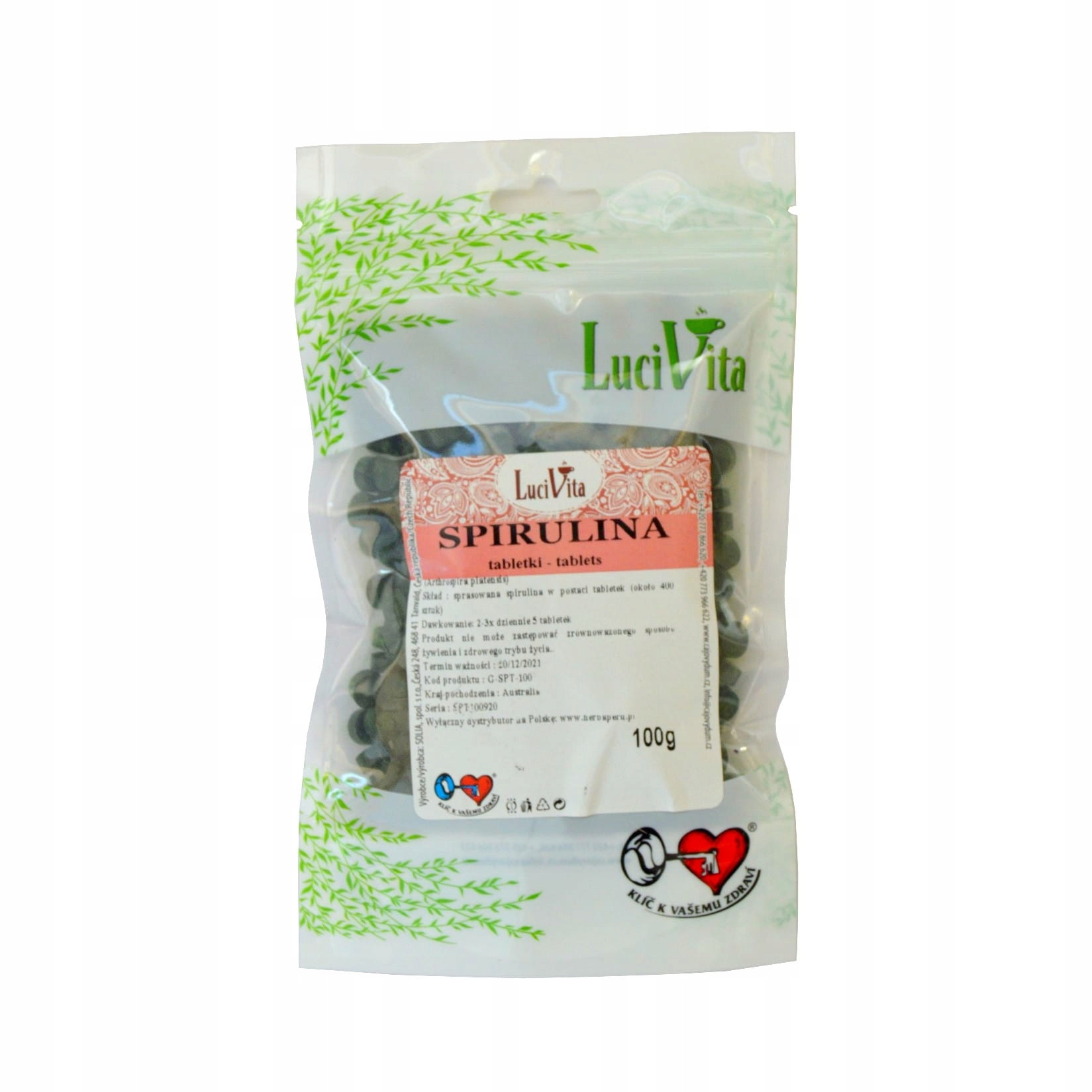Spirulina (tabletki) - 100g