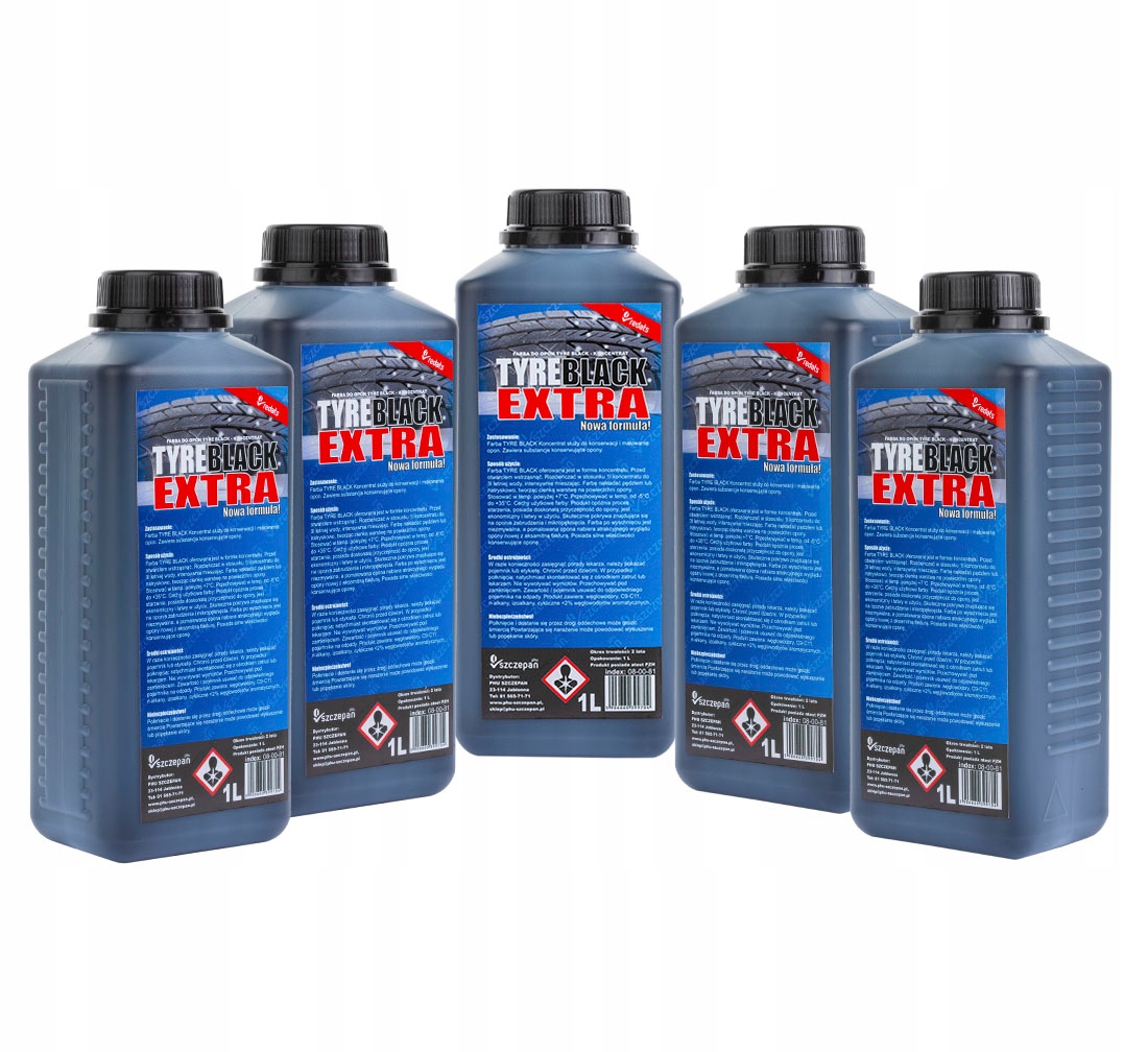 Zestaw do opon czernidlo REDATS 1L 5szt