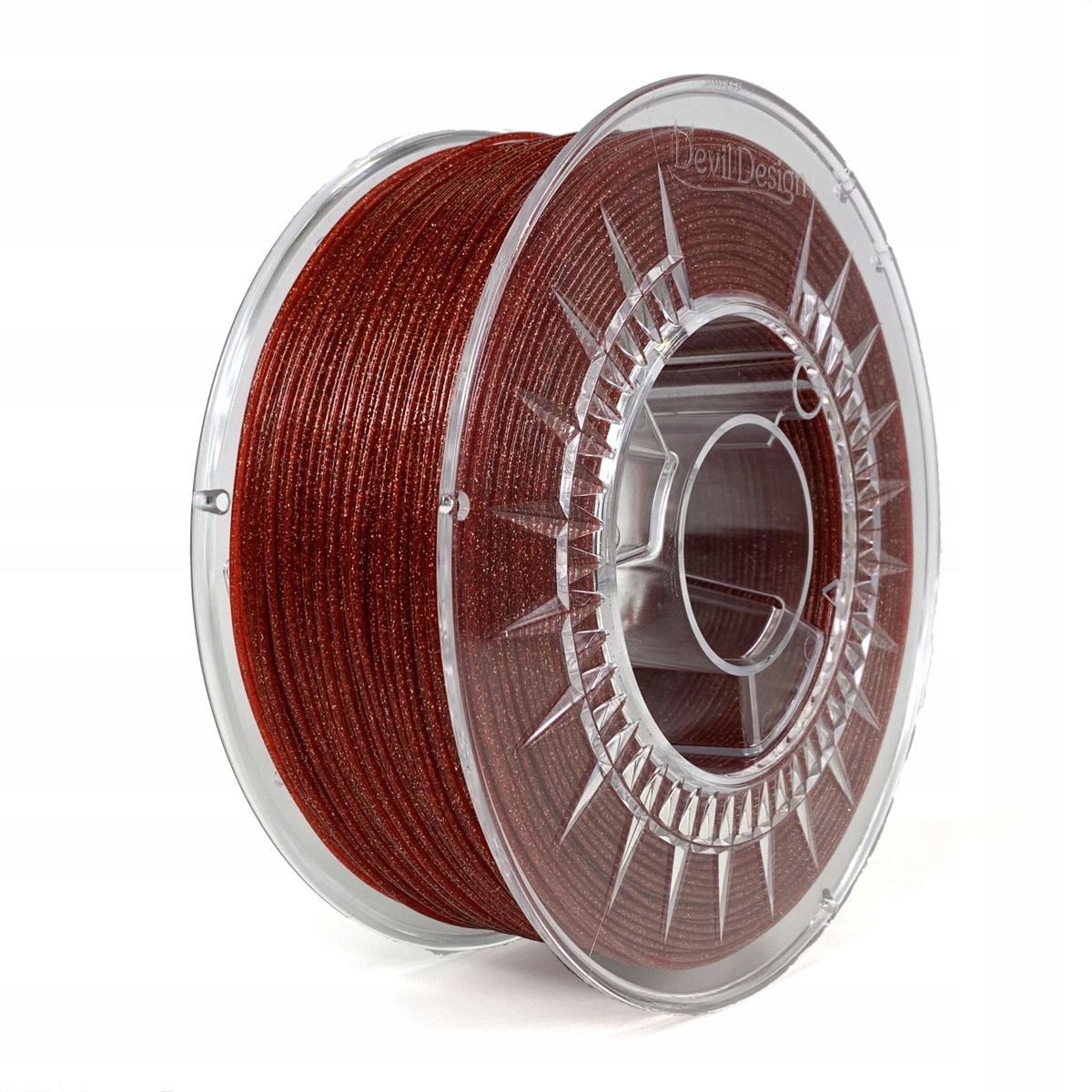 Filament PLA Galaxy Red - Czerwony z brokatem