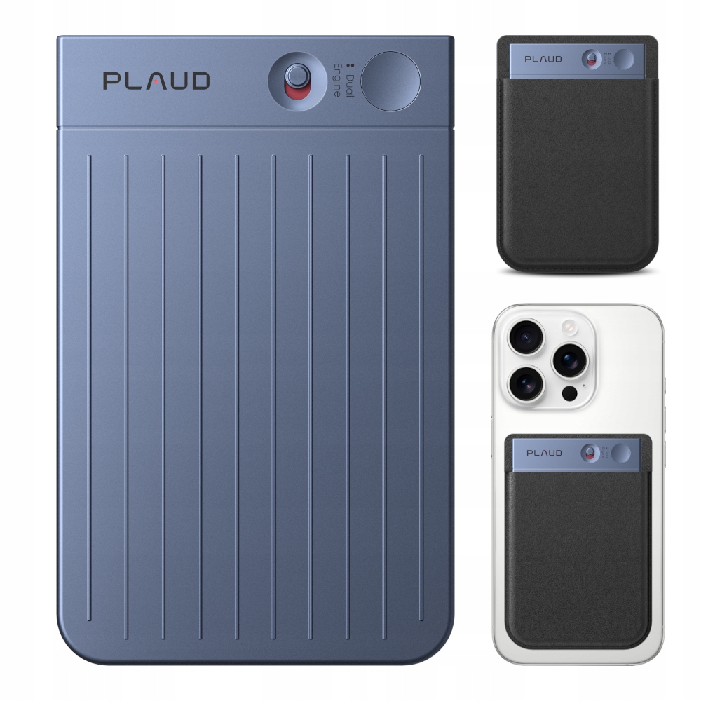 Dyktafon cyfrowy Plaud Note nagraj transkrybuj podsumowuj chatGPT Ai mały