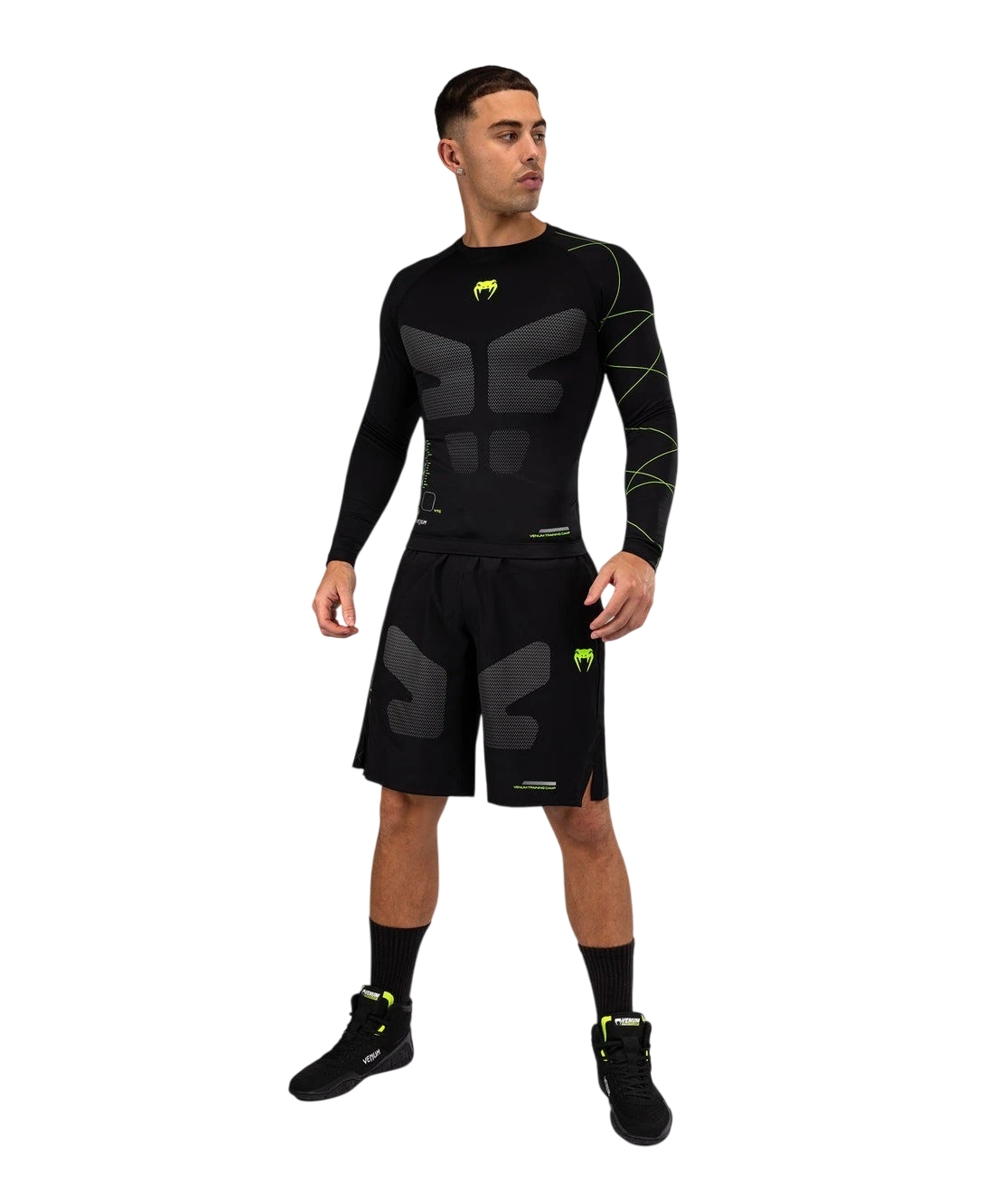 rashguard długi rękaw venum training camp 4.0 M Czarny