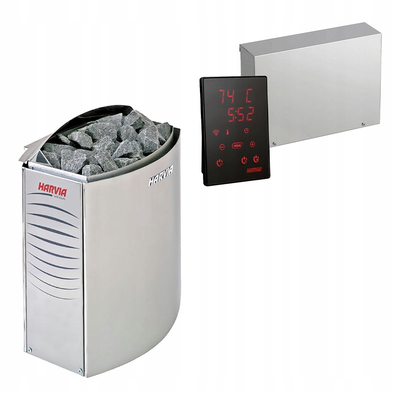 Sada Harvia Pec BC80E 8 kW a ovládač Xenio CX170XW WiFi