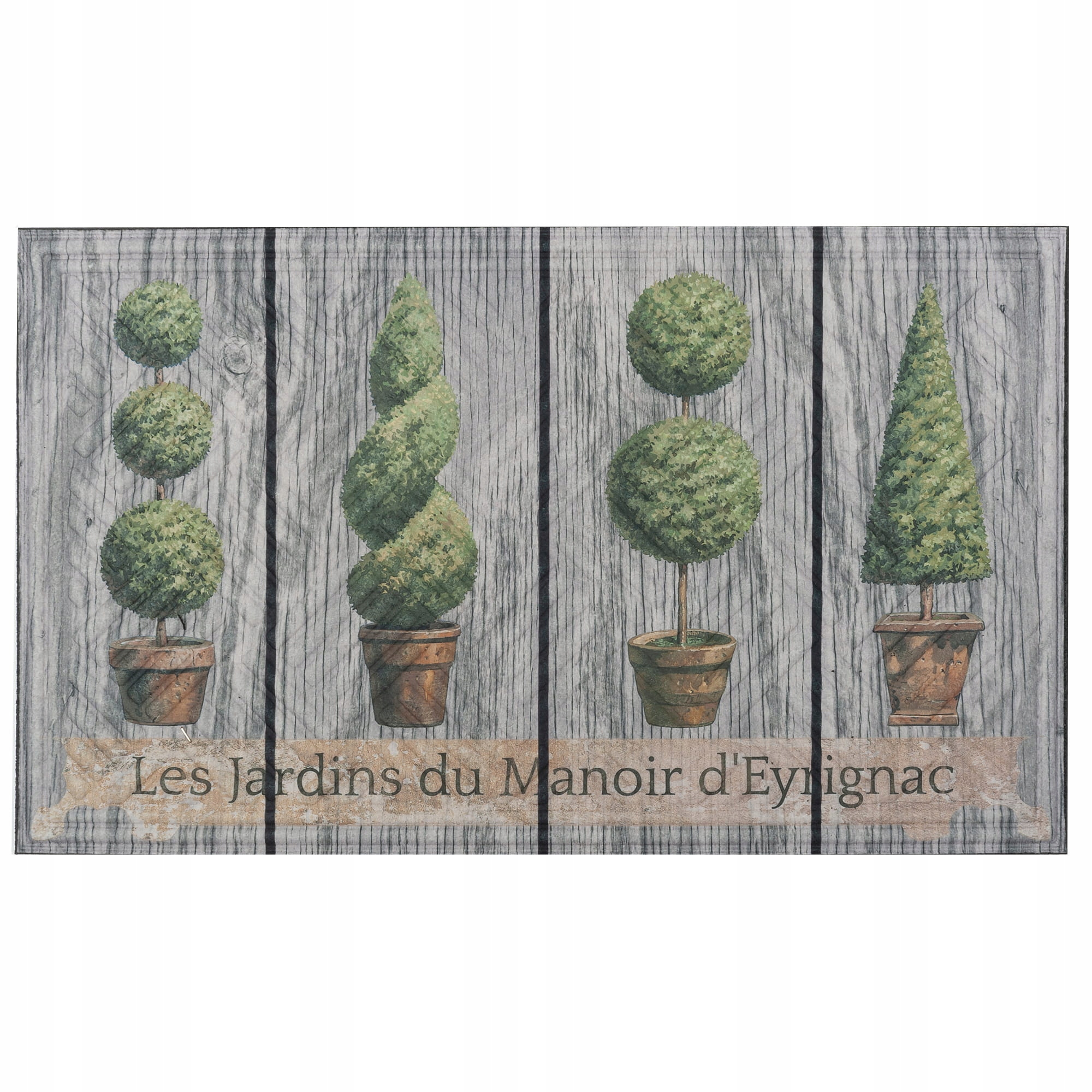 

Wycieraczka gumowa z nadrukiem 45x75 cm Drzewka