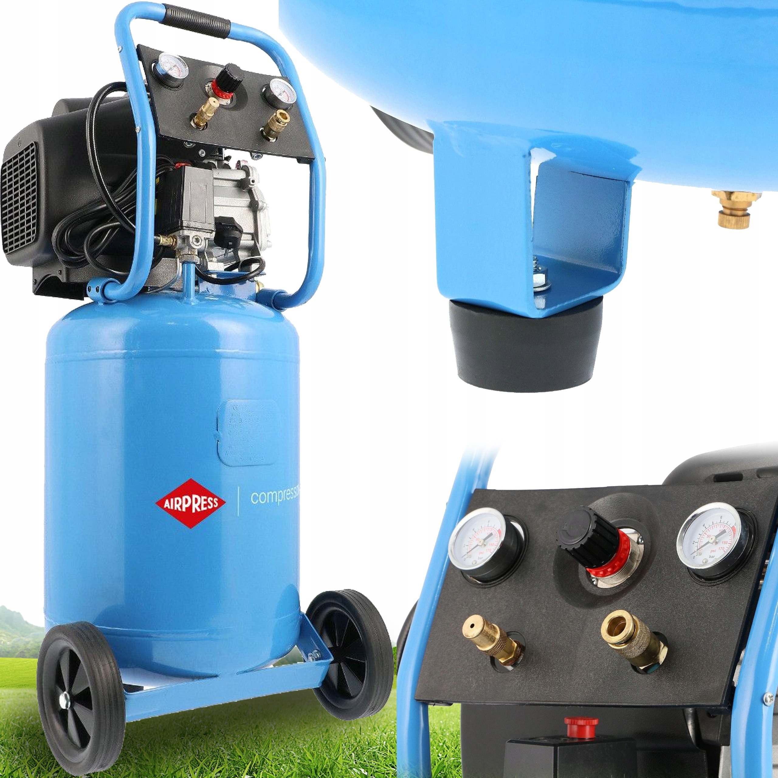 Airpress Sprężarka Tłokowa Hl 360-50 Pionowa