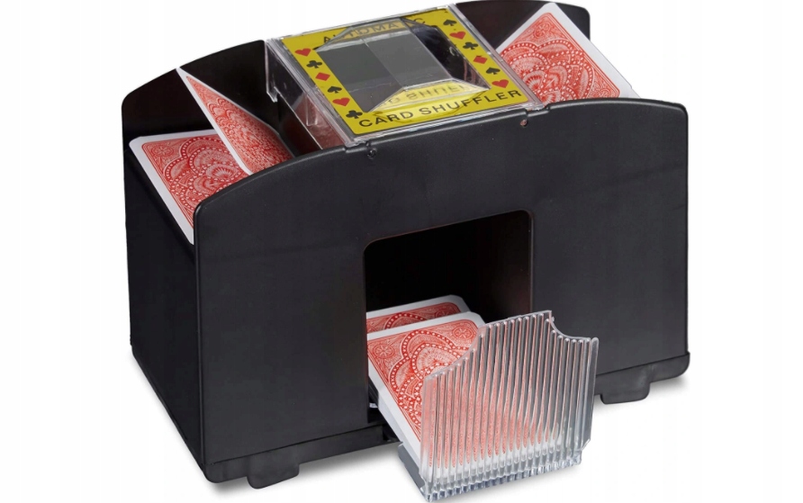 ZESTAW DO POKERA TASOWARKA DO KART TASOWACZ POKER TASOWNIK DO KART