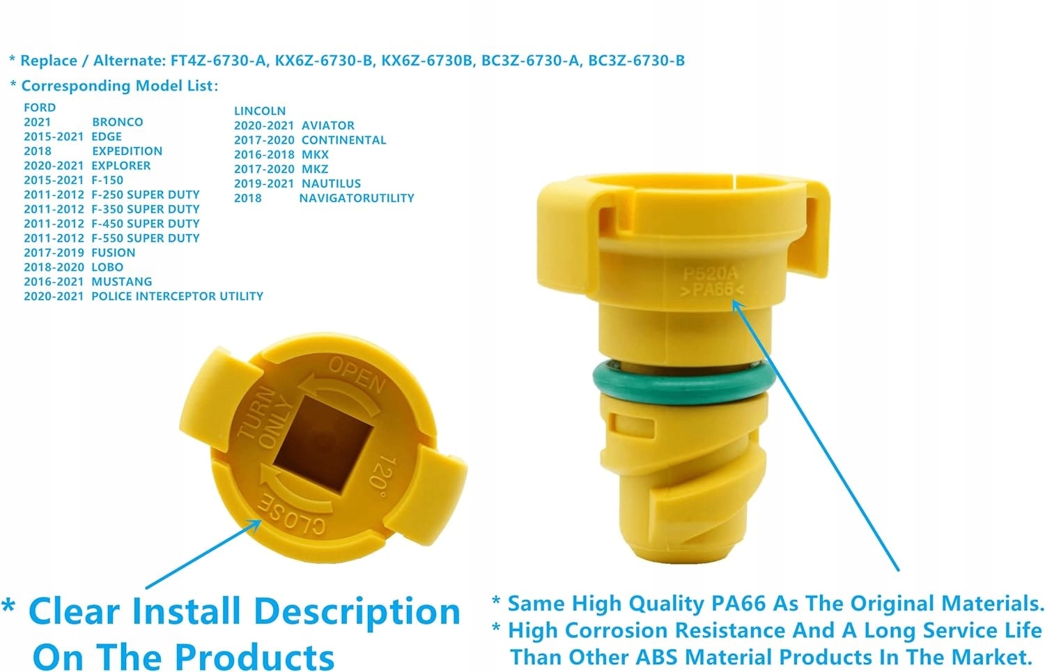 KOREK SPUSTOWY OLEJU MUSTANG BRONCO EDGE EXPLORER LINCOLN MKZ FT4Z-6730-A Typ silnika Benzyna Diesel