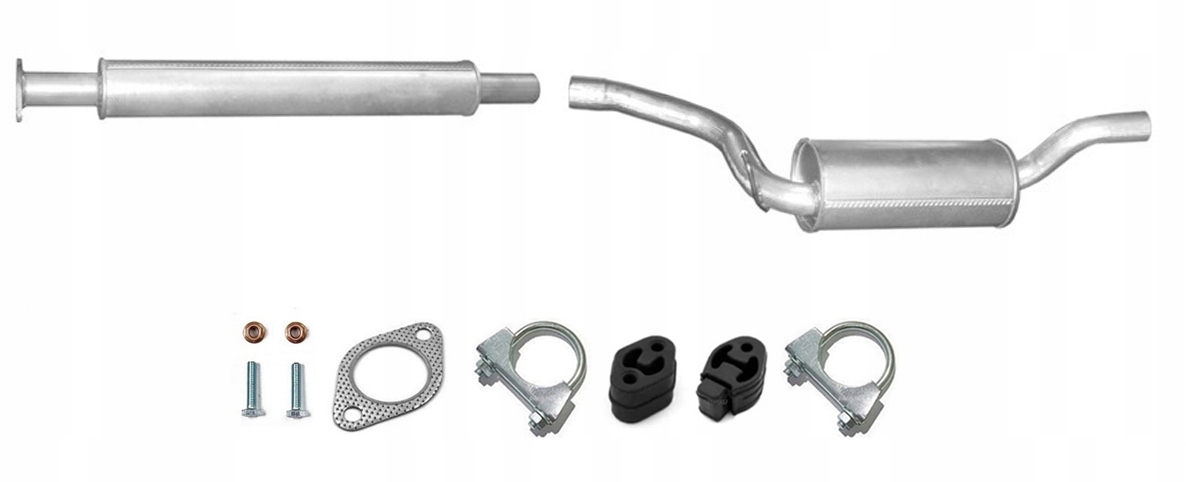 VOLVO S40 2.0 TDI стартовый средний глушитель