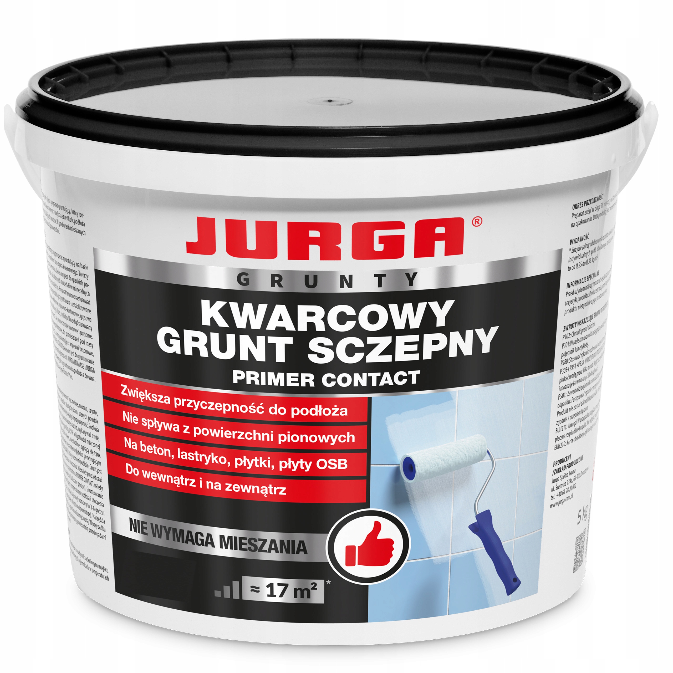 Spojovací zemina s křemenným pískem Primer Contact 4 kg Jurga