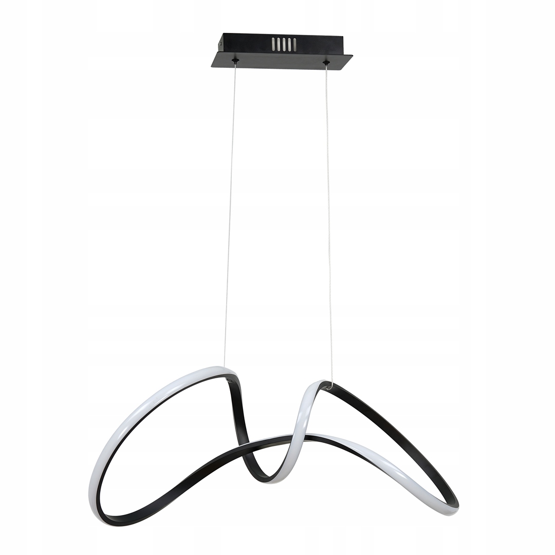 Závěsné svítidlo Tesoro Black 48W Led