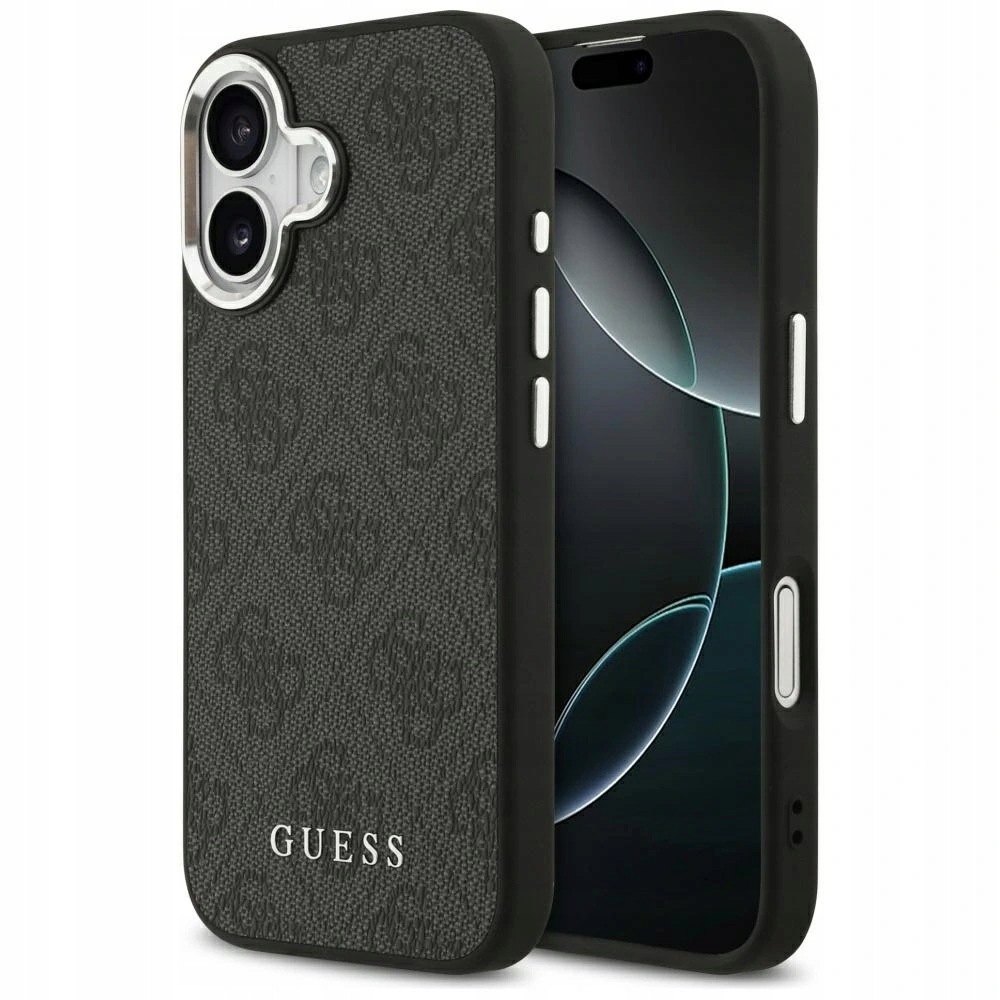 Guess – Hardcase 4G Classic Logo MagSafe etui na iPhone 17 – czarne