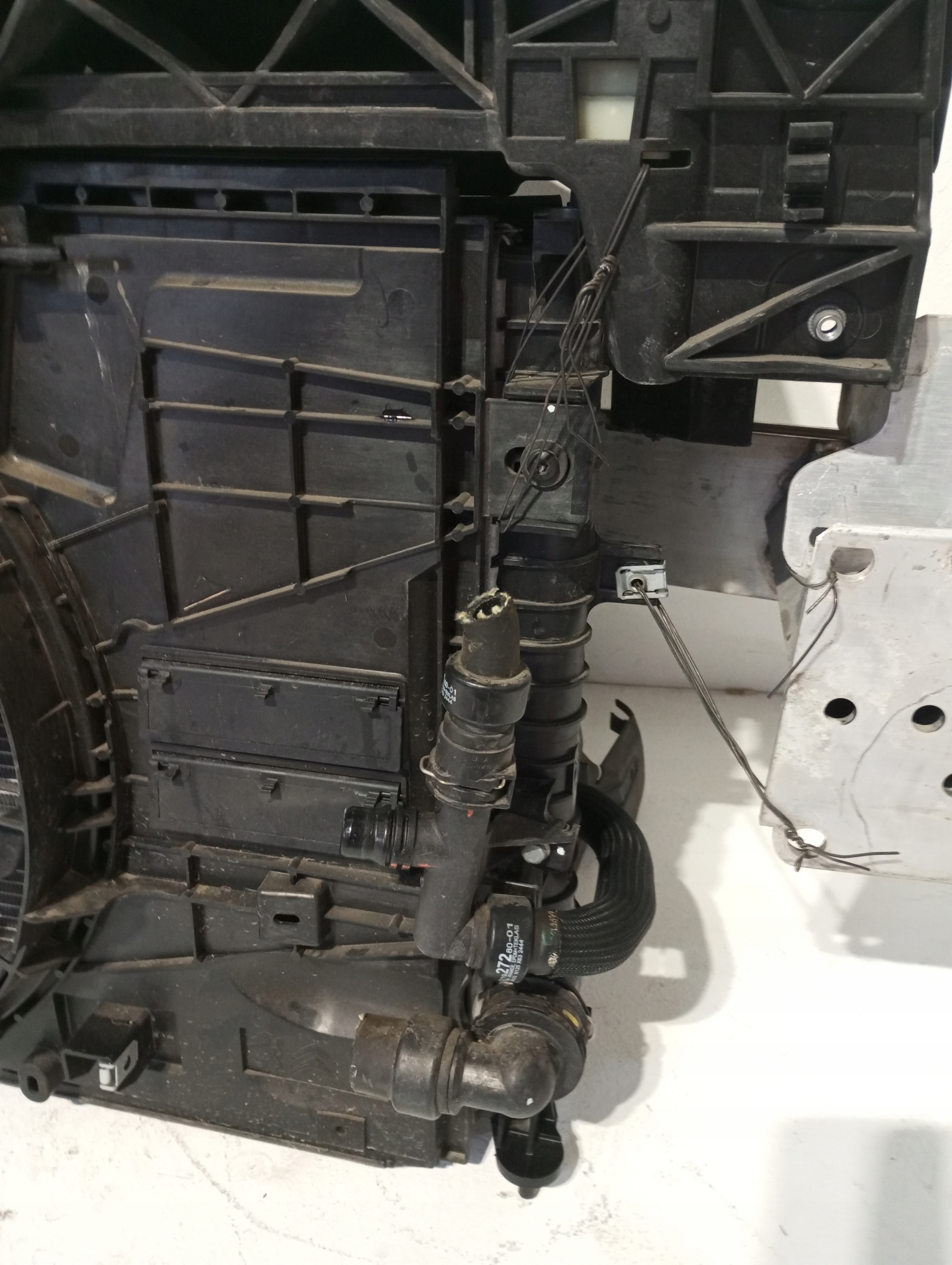 support panel for radiators radiator radiator CITROEN DS9