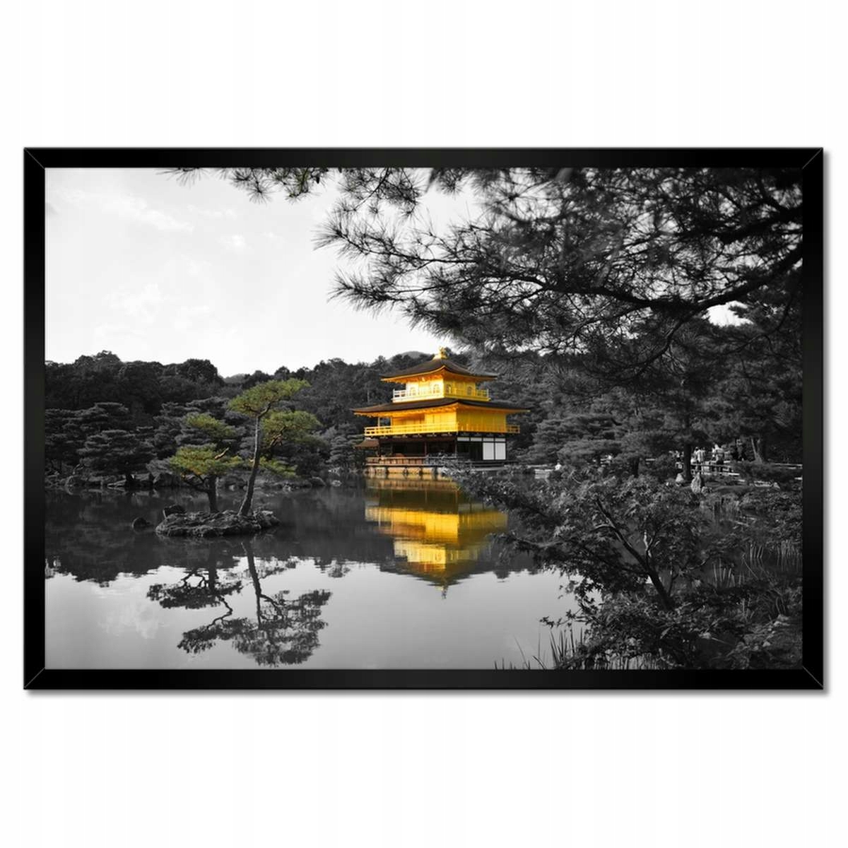 Plakáty v rámu 60x40 Buddhistický chrám
