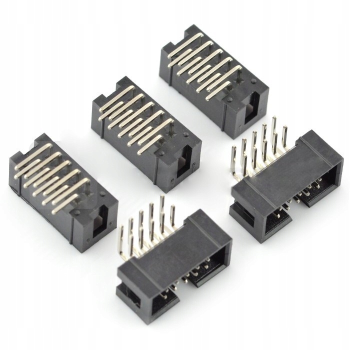 

Wtyk IDC 10 pin kątowy 5szt.