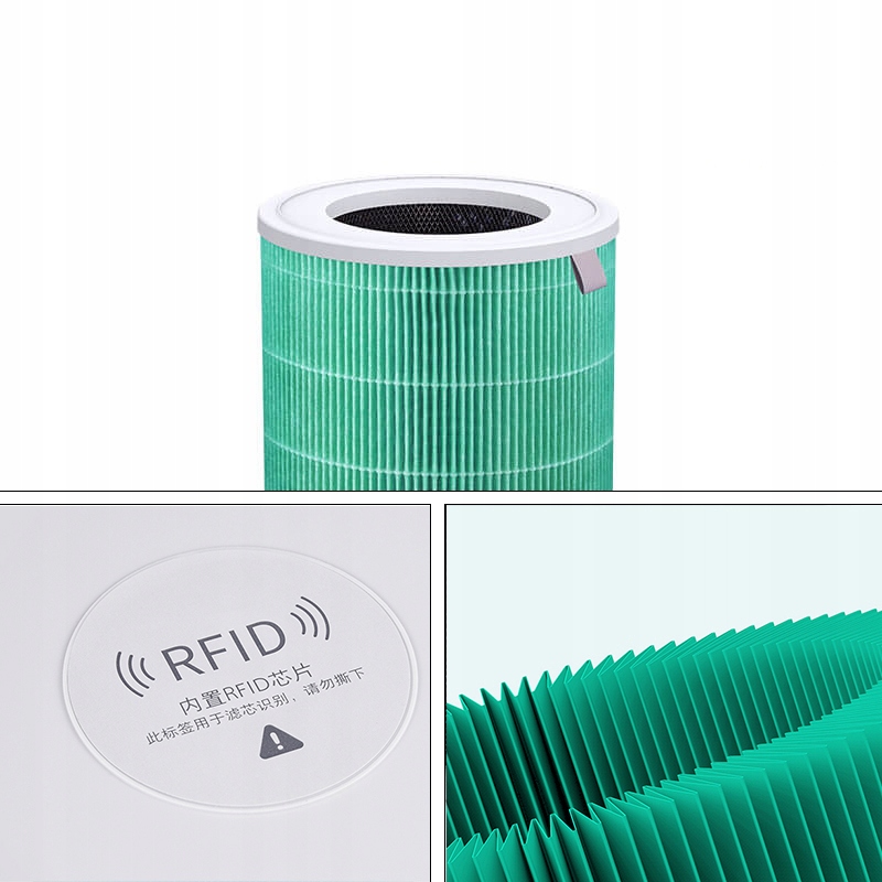 FILTR ANTYBAKTERYJNY HEPA WĘGLOWY DO OCZYSZCZACZA MI AIR PURIFIER 2 3 CHIP Poziom hałasu 0 dB