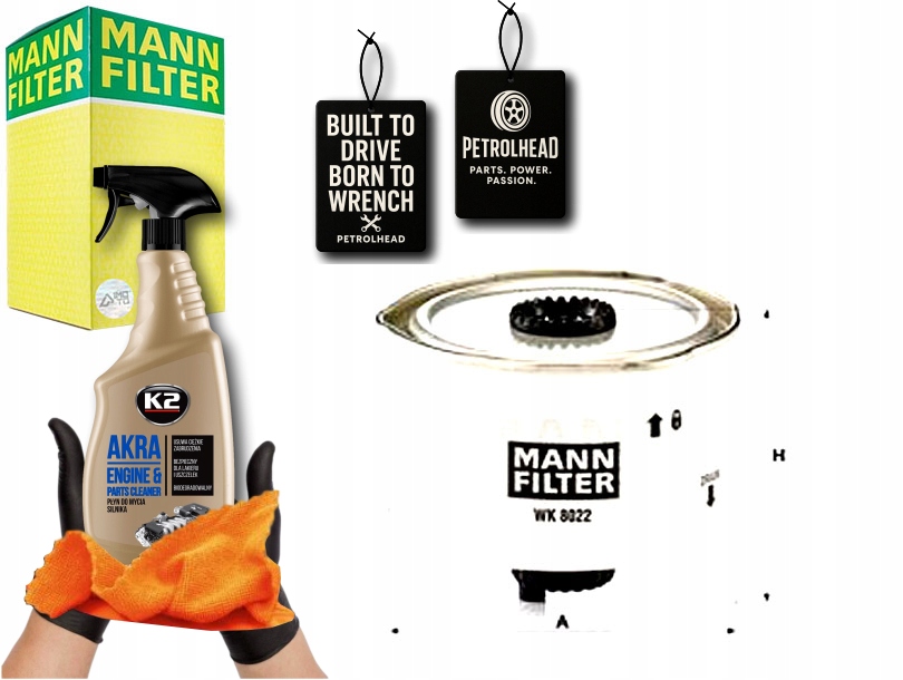 Palivový Filtr Land Rover Discovery 09- Mann-filter #Petrolhead Pro+ Kit12